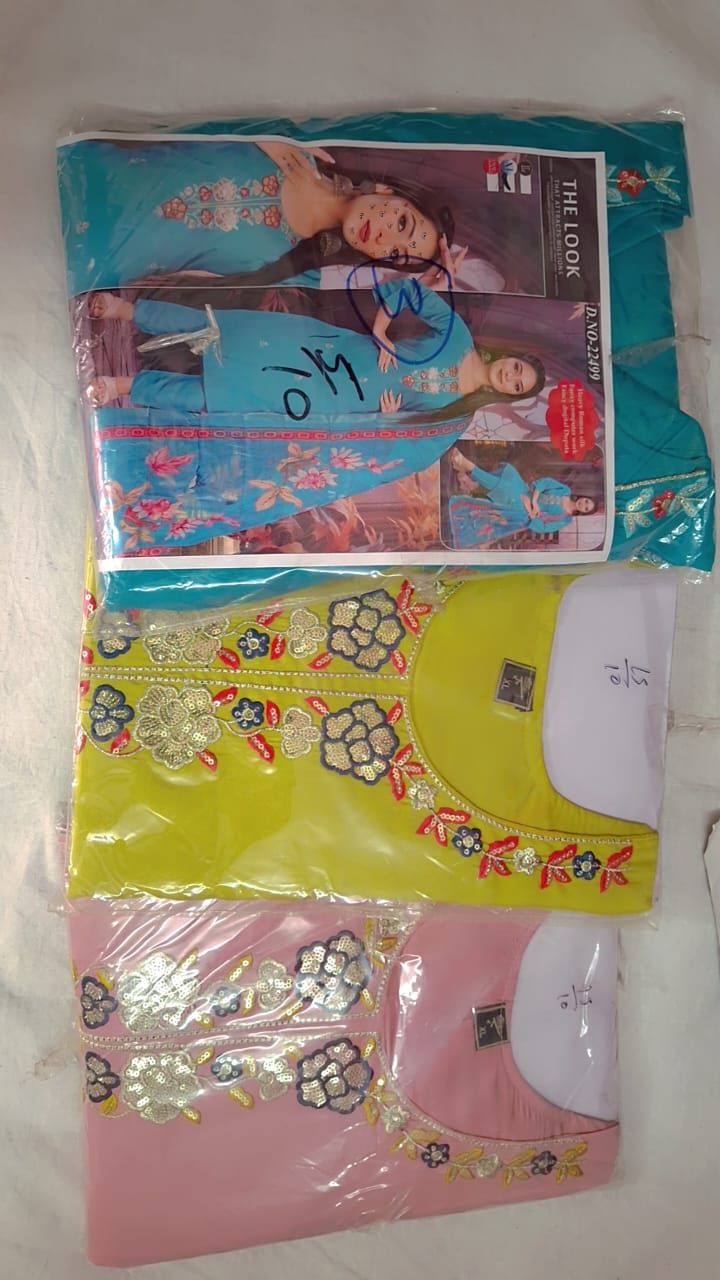 πΏ Elegant Floral Embroidered Organza Suit Set πΈ